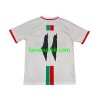 Fotballdrakt Club Deportivo Palestino Center Stripre Bortetrøye 2024-2025 Kortermet